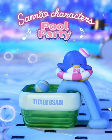 Personajes de Sanrio: fiesta en la piscina