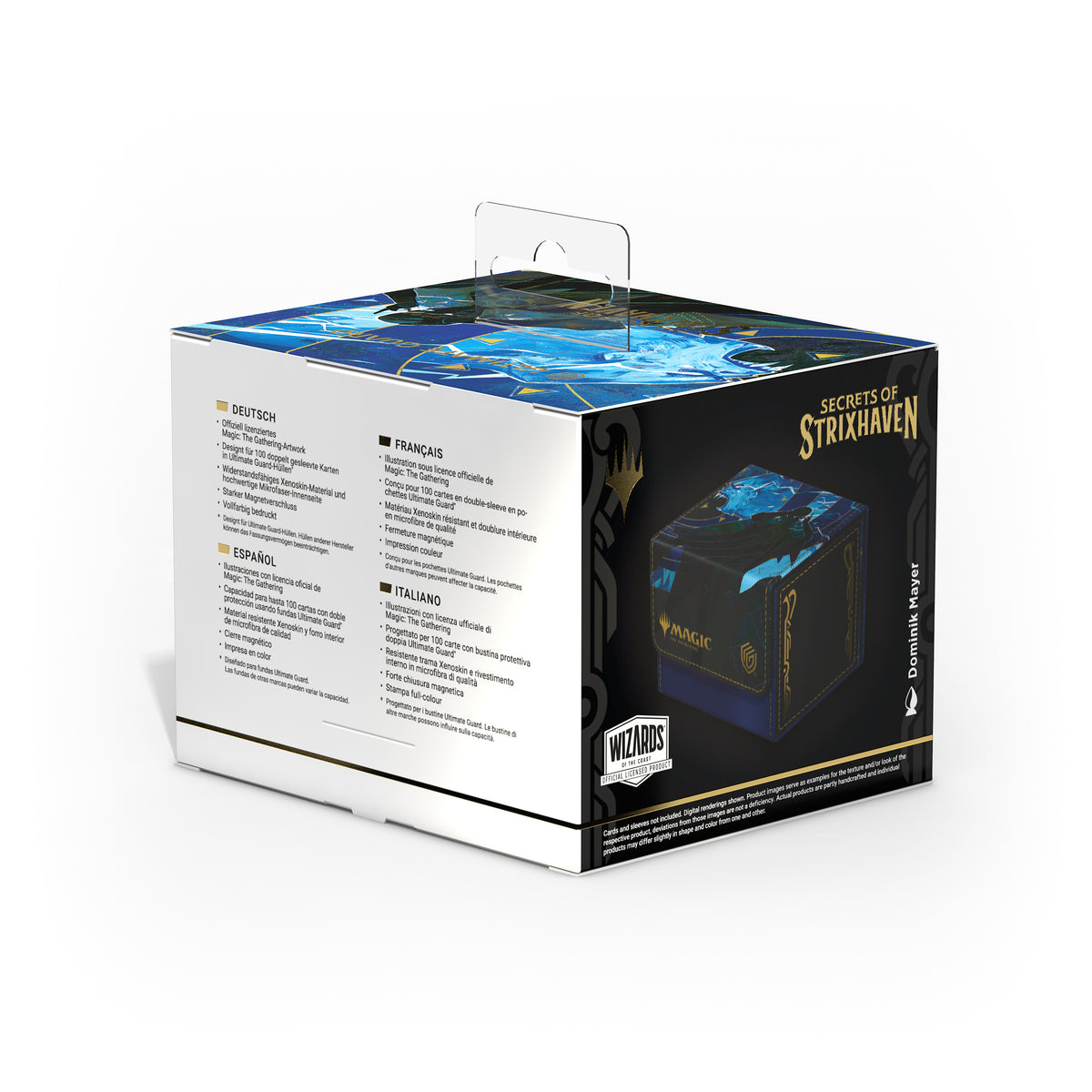 Ultimate Guard: Magic The Gathering: SOS Secretos de Strixhaven: Sidewinder 100 Xenoskin: Rara Azul (Arte Alternativo)