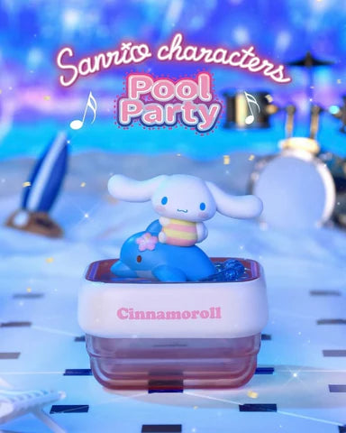 Personajes de Sanrio: fiesta en la piscina