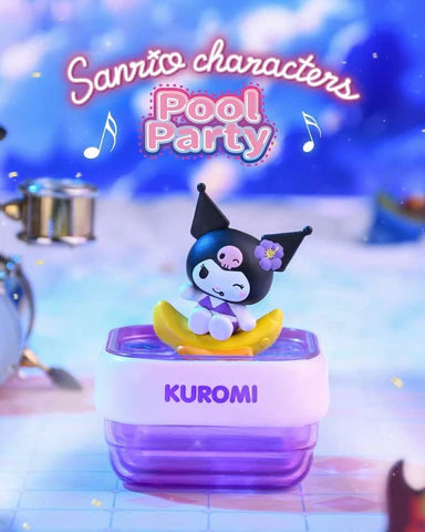 Personajes de Sanrio: fiesta en la piscina