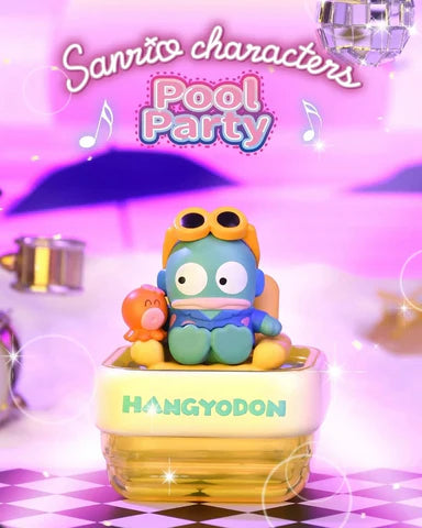 Personajes de Sanrio: fiesta en la piscina