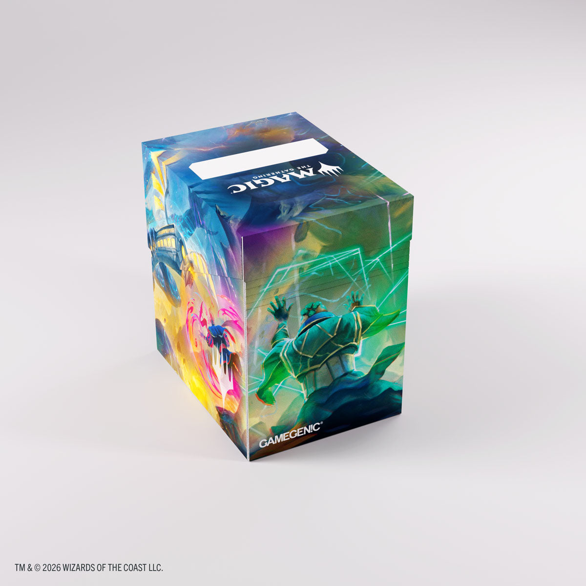 Gamegenic: Magic The Gathering: Secretos de Strixhaven: Soft Dynacrate 100 XL: Escena de combate 1