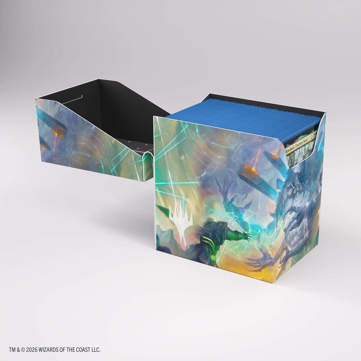 Gamegenic: Magic The Gathering: Secretos de Strixhaven: Soft Dynacrate 100 XL: Escena de combate 1