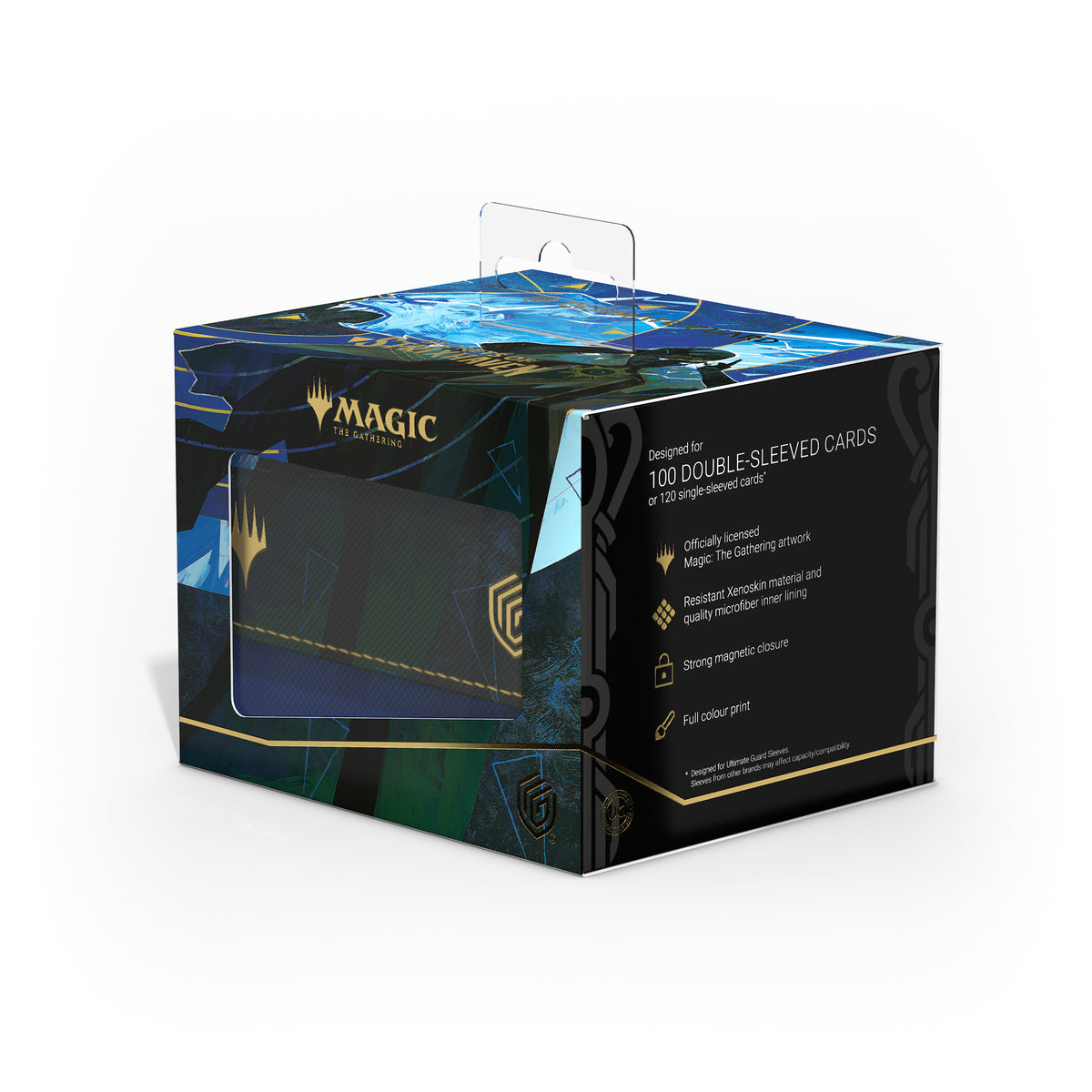 Ultimate Guard: Magic The Gathering: SOS Secretos de Strixhaven: Sidewinder 100 Xenoskin: Rara Azul (Arte Alternativo)