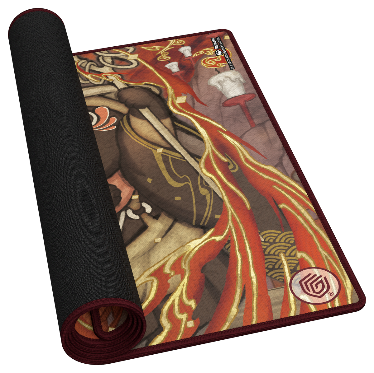 Ultimate Guard: Magic The Gathering: SOS Secretos de Strixhaven: Tapete de juego: Rara roja (Arte alternativo)
